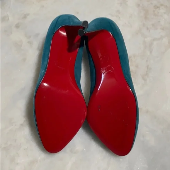 Christian Louboutin Steva Suede Tassel Pumps